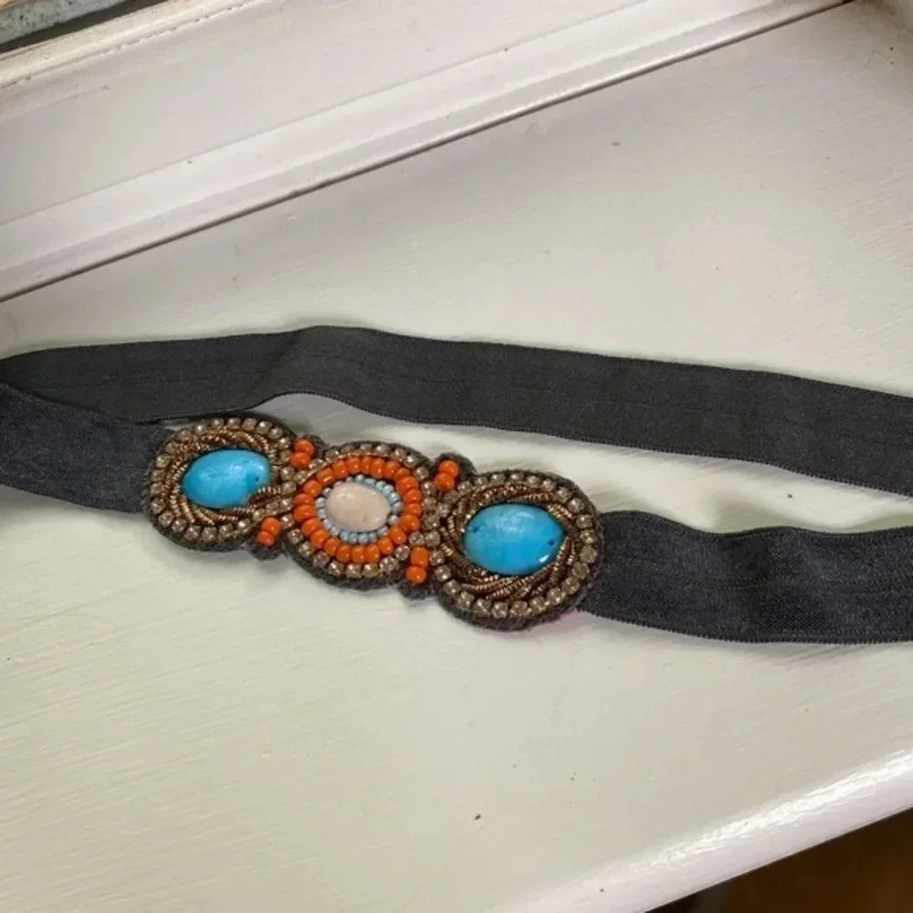 Anthropologie Beaded Headband